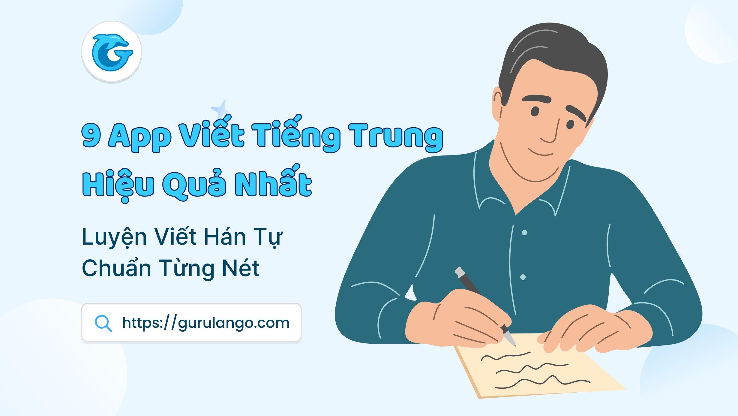 App Viết Tiếng Trung