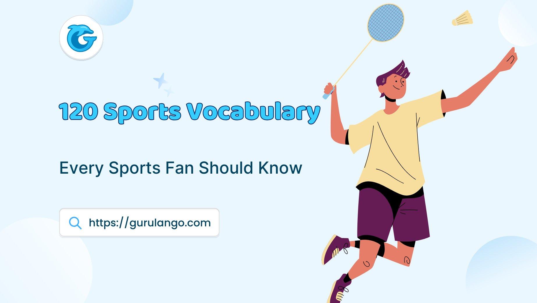 Sports vocabulary